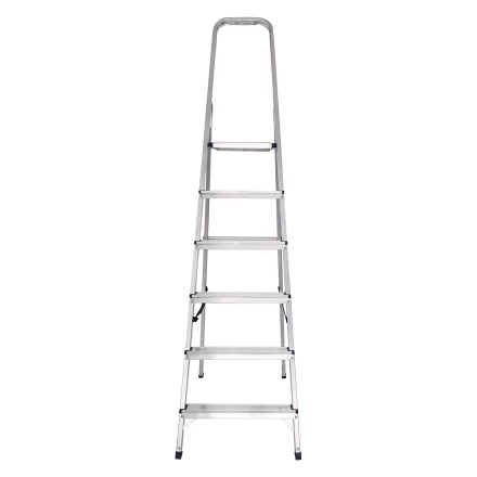 Стремянка усиленная MTX 9771577, 6 ступеней, алюминиевая, Россия купить в Перми