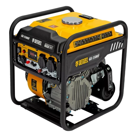 Генератор инверторный DENZEL GK-5500iF, 5,5 кВт, 230 В, ручной старт купить в Перми