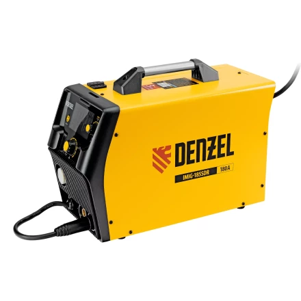 Аппарат инвертор. полуавтомат. cварки Denzel IMIG-185SDR 94363, 180 А, ПВ 60%, катушка 5 кг купить в Перми
