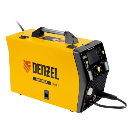 Аппарат инвертор. полуавтомат. cварки Denzel IMIG-185SDR 94363, 180 А, ПВ 60%, катушка 5 кг купить в Перми
