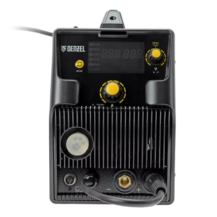 Аппарат инвертор. полуавтомат. cварки Denzel IMIG-185SDR 94363, 180 А, ПВ 60%, катушка 5 кг купить в Перми