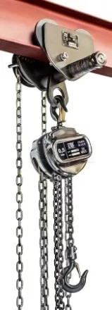 Тележка для тали с цепным приводом GCL610 LB г-п 0.5 тонн H=6 метра купить в Перми