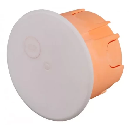 Коробка монтажная СВЕТОЗАР для подштукатурного монтажа, макс. напряжение 400В, с крышкой, 68х47мм, круглая SV-54923 купить в Перми