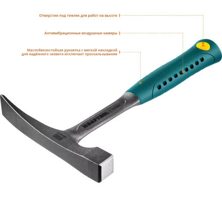 Молоток каменщика цельнокованый THOR 20191 купить в Перми