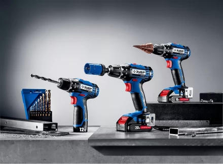 Дрель-шуруповерт 2 АКБ DL-16 A5 серия ПРОФЕССИОНАЛ купить в Перми