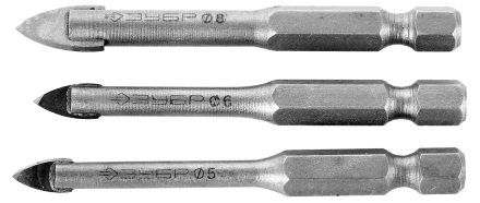 Наборы сверл по стеклу и кафелю серия МАСТЕР купить в Перми