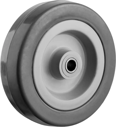 Колеса из литой резины с полипропиленовым диском серия МАСТЕР купить в Перми