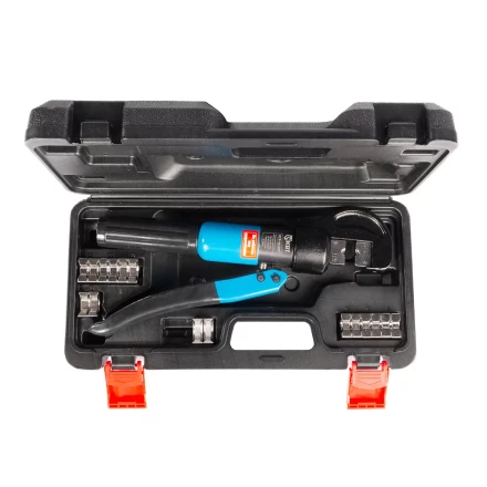 Пресс гидравлический ручной КВТ ПГР-95 для опрессовки наконечников до 95 мм (91809) купить в Перми