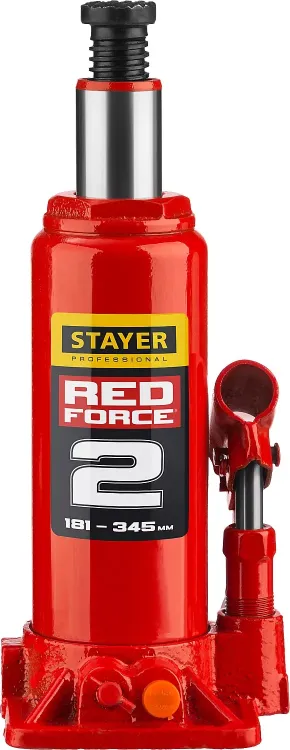 Домкрат STAYER "PROFI" гидравлический бутылочный, в кейсе, 2т, 148-278мм 43160-2-K купить в Перми