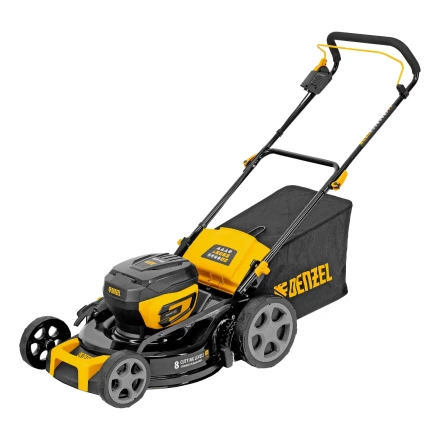 Газонокосилка аккумуляторная бесщет. DLM-460, 460 мм, травосб. 65 л., Li-Ion, 40 В // Denzel 58911 купить в Перми