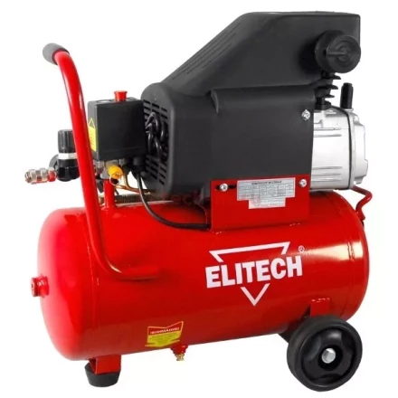 Компрессор масляный поршневой прямой привод  ELITECH КПМ 200/24+5К купить в Перми