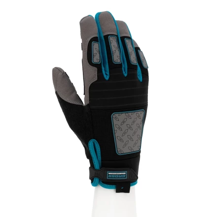 Перчатки универсальные, усиленные, с защитными накладками, DELUXE, размер L (9)// Gross 90325 купить в Перми