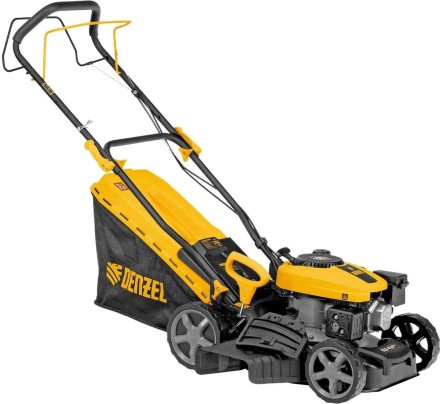 Газонокосилка бензиновая GLD-410SP-K, 150 см3, 41 см, привод, 40 л Denzel купить в Перми