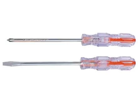 Отвертка Сrystal SL5,0 х 150 мм прозрачная рукоятка углерод. сталь SPARTA 134013 купить в Перми