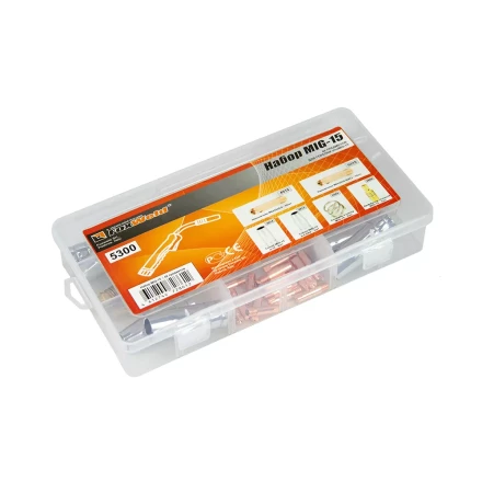 Набор комплектующих MIG 15 48 предметов FoxWeld купить в Перми