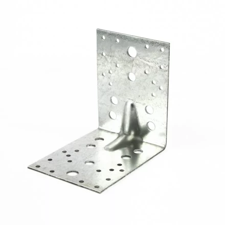 Крепежный уголок усиленный 2,5мм KUU 130x130x100 мм Россия Сибртех 464137 купить в Перми