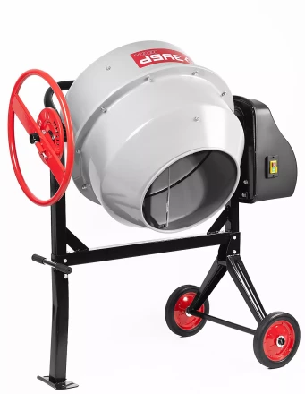 Бетоносмеситель ЗУБР, чугунный венец, 180л, 650Вт ЗБСЭ-180 купить в Перми