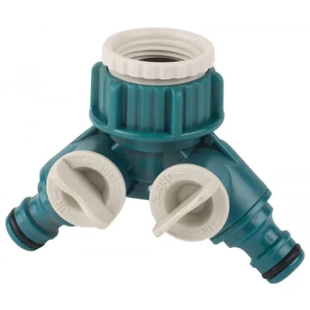 Распределитель двухканальный (резьба внешняя-соединитель), RACO &quot;Original&quot; 4250-55256C, 3/4&quot;x1&quot; 4250-55256C купить в Перми