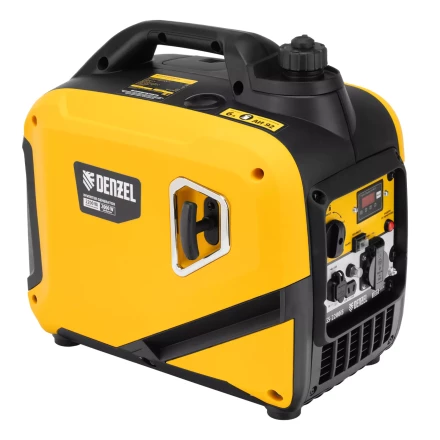 Генератор инверторный DENZEL GS-2200iS, 2,2 кВт, 230 В, закрытый корпус, ручной старт купить в Перми
