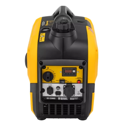 Генератор инверторный DENZEL GS-2200iS, 2,2 кВт, 230 В, закрытый корпус, ручной старт купить в Перми
