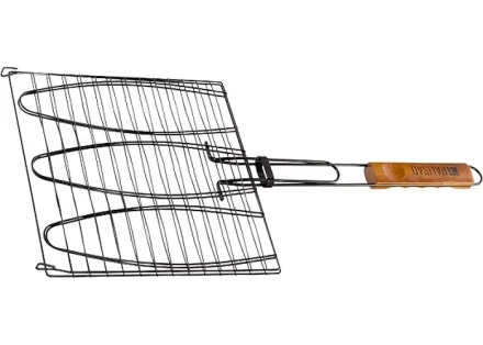 Решетка гриль для рыбы 280х280 мм антипригарная PALISAD Camping 69564 купить в Перми