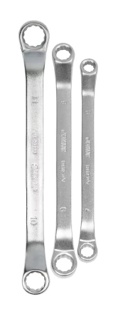 Набор ключей кольцевых коленчатых 3 шт. Энкор 26148 26148 купить в Перми
