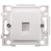 Розетка СВЕТОЗАР телефонная, 1 гнездо SV-55245-1 купить в Перми