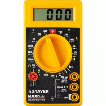 Мультиметр STAYER &quot;MASTER&quot; MAXDigital цифровой 45306 купить в Перми