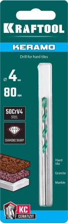 Сверла по керамограниту KERAMO Оберон 29175-080-4 купить в Перми