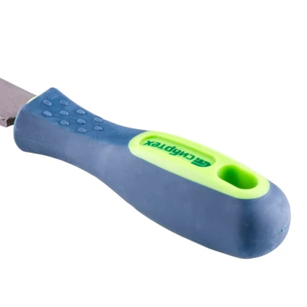 Напильник 200 мм плоский двухкомпонентная рукоятка №2 Сибртех 16227 купить в Перми