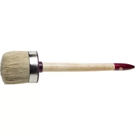 Кисть круглая ЗУБР &quot;УНИВЕРСАЛ - МАСТЕР&quot;, светлая щетина, деревянная ручка, №12, 45мм 01501-45 купить в Перми