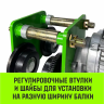 Тележка для мини тали электрической стационарной HITCH РА1200 1200кг 220В с пультом (SZ086223) купить в Перми