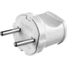 Вилка MAXElectro электрическая, 6А/220В, белая, STAYER 55150-W купить в Перми