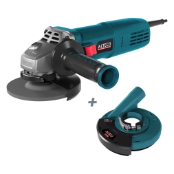 Угловая шлифмашина ALTECO AG 1400-125 ECS + Защитный кожух для пылеудаления ALTECO ADE 125 68946