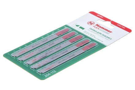 Пилки для лобзика HAMMER JG WD T101B (5шт.) купить в Перми
