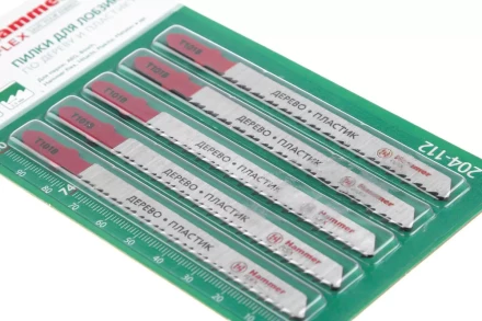 Пилки для лобзика HAMMER JG WD T101B (5шт.) купить в Перми