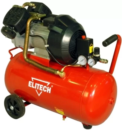 Компрессор масляный поршневой прямой привод ELITECH КПМ 360/50 купить в Перми