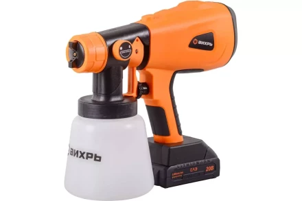 Краскопульт аккумуляторный Вихрь АКП-20Li 72/17/5 купить в Перми