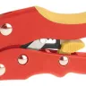 Секатор GRINDA двухкомпонентные,нейлоновые,фибергласс ручки,храповый механизм,прямые лезвия с упорной наковальней,205мм 8-423317_z01 купить в Перми