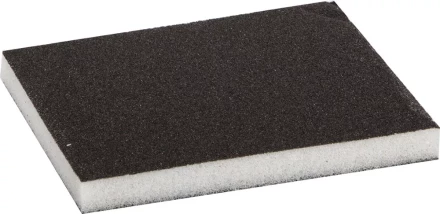 Губка шлифовальная ЗУБР &quot;МАСТЕР&quot; двухсторонняя, мягкий поролон, Р120, 123х98х12мм 35614-120 купить в Перми