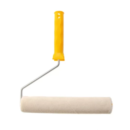 Валик &quot;Лаки&quot;, 250 мм, ворс 5 мм, D - 36 мм, D ручки - 6 мм, велюр Сибртех 80243 купить в Перми