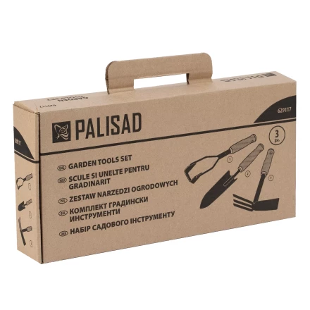 Набор садового инструмента Palisad 629117, деревянные рукоятки, 3 предмета купить в Перми