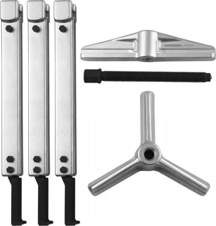 Съемник универсальный усиленный американского типа 2-3 захвата глубина 250мм набор  AE310141 Jonnesway 48923 купить в Перми