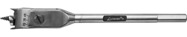 Сверло перовое по дереву, регулируемое, STAYER Professional 2951-22-76, d=22-76мм 2951-22-76 купить в Перми
