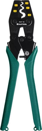 Пресс-клещи PKF-16 усиленные, для неизолированных медных наконечников и гильз 45466 купить в Перми