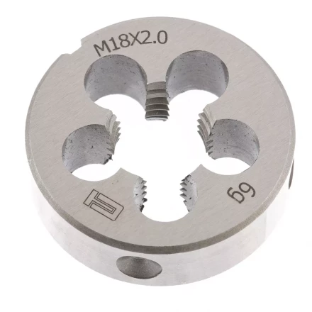 Плашка М18 х 2,0 мм СИБРТЕХ 77050 купить в Перми