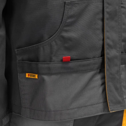 Куртка профессиональная рабочая, 65% полиэстер 35% хлопок, L// Denzel 90378 купить в Перми