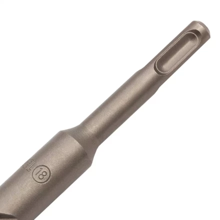 Бур по бетону Denzel, 18 x 600 мм, двойная спираль, три пылеотводящие кромки, 705046 купить в Перми