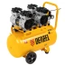 Компрессор безмасляный, малошумный Denzel DLS 1500/50, 1500 ВТ, 2x750, 50 л, 260 л/мин купить в Перми