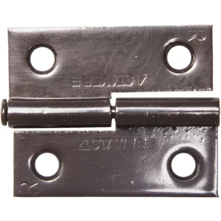 Петля дверная STAYER &quot;MASTER&quot; разъемная, цвет коричневый, правая, 50мм 37613-50-3R купить в Перми